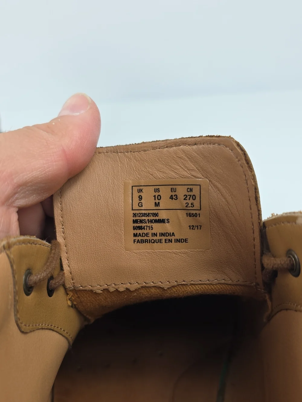 Clarks‎ Broyd Mid Tan leather Chukka Men's Boots Size 10